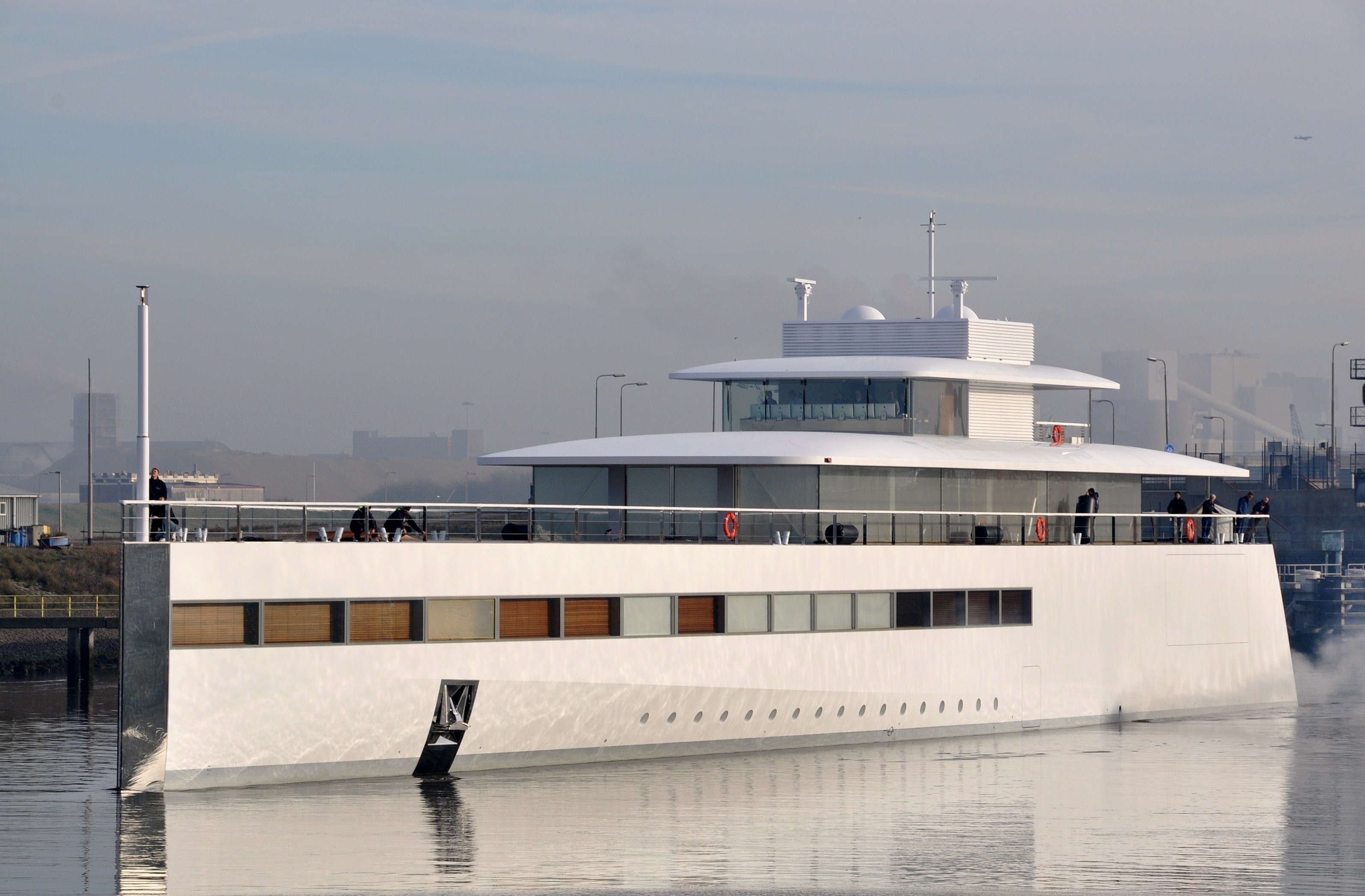 Steve Jobs Yacht Venus Interior